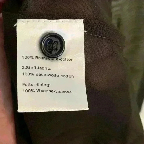 Akris Brown Black Pattern Cotton Pleated Midi Dress, Womens Size 10 - Picture 10 of 16